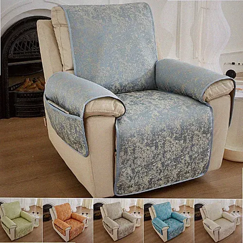 Jacquard Recliner Cover European Style Luxury Sofa Cushion Sofa Towel Slipcover