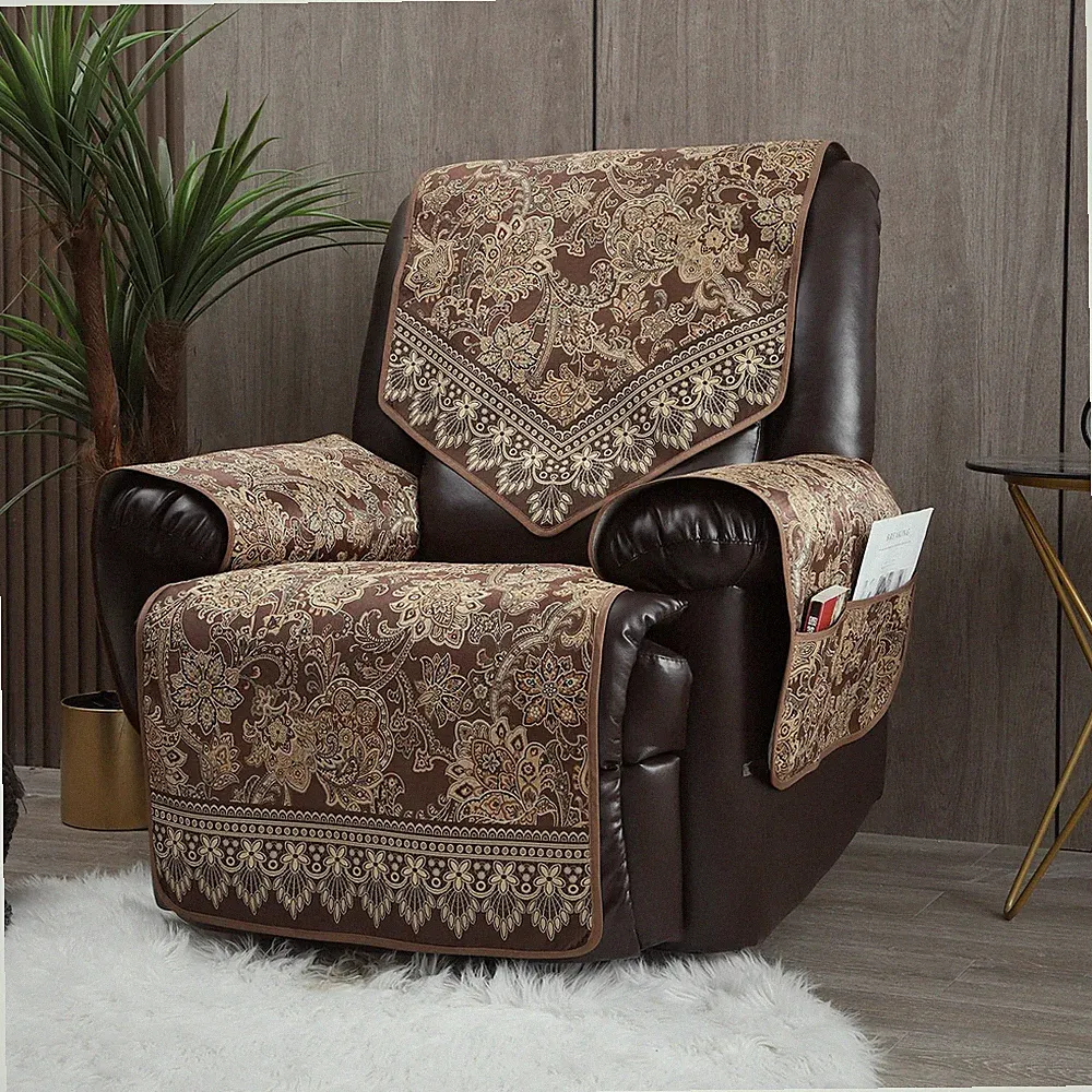 Recliner Chair Covers Non Slip Waterproof Large Recliner Covers for Leather R...